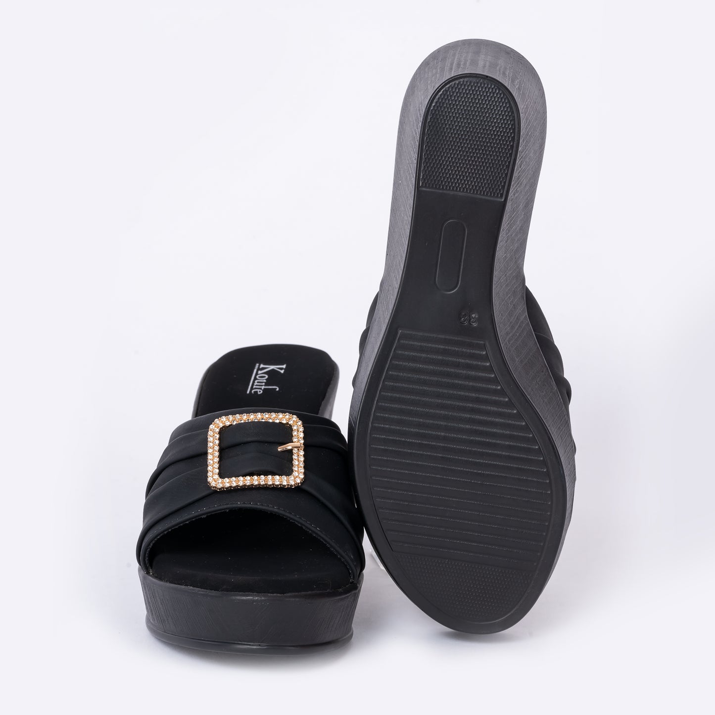 Casual Slip Ons Black