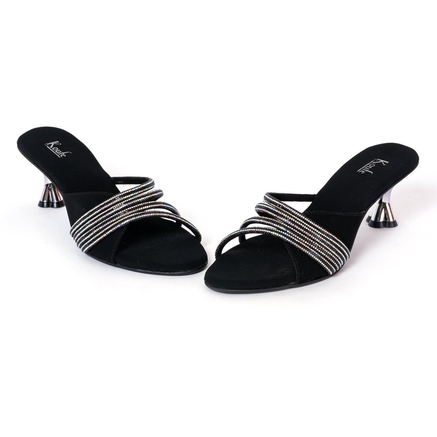 Party Slip Ons BLACK