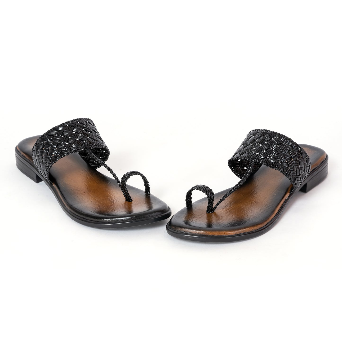 Ethnic  Kolhapuris BLACK