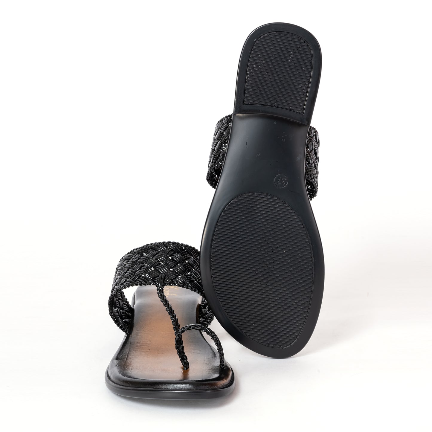 Ethnic  Kolhapuris BLACK