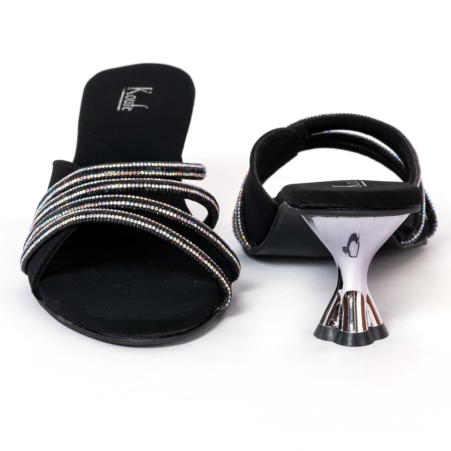 Party Slip Ons BLACK