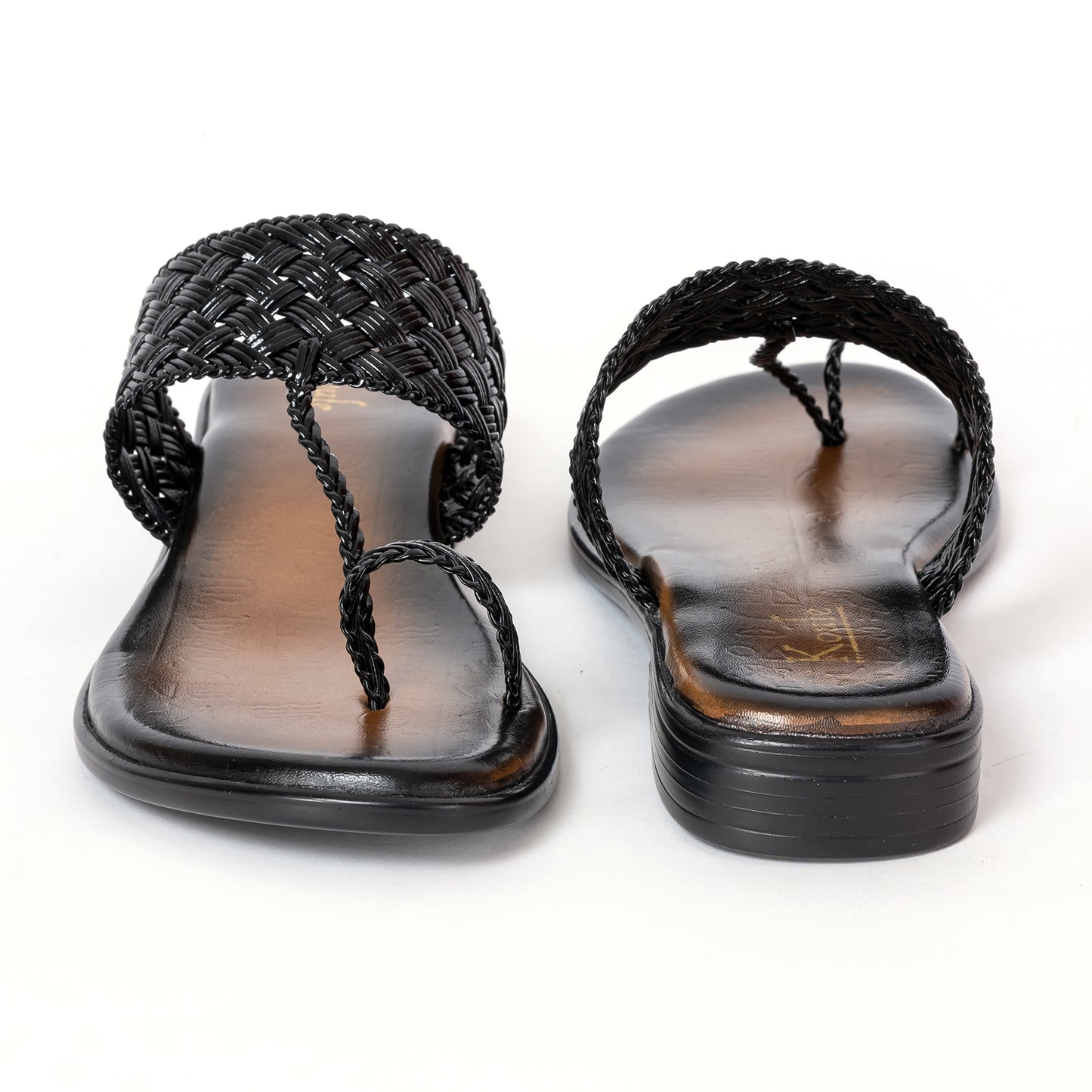 Ethnic  Kolhapuris BLACK