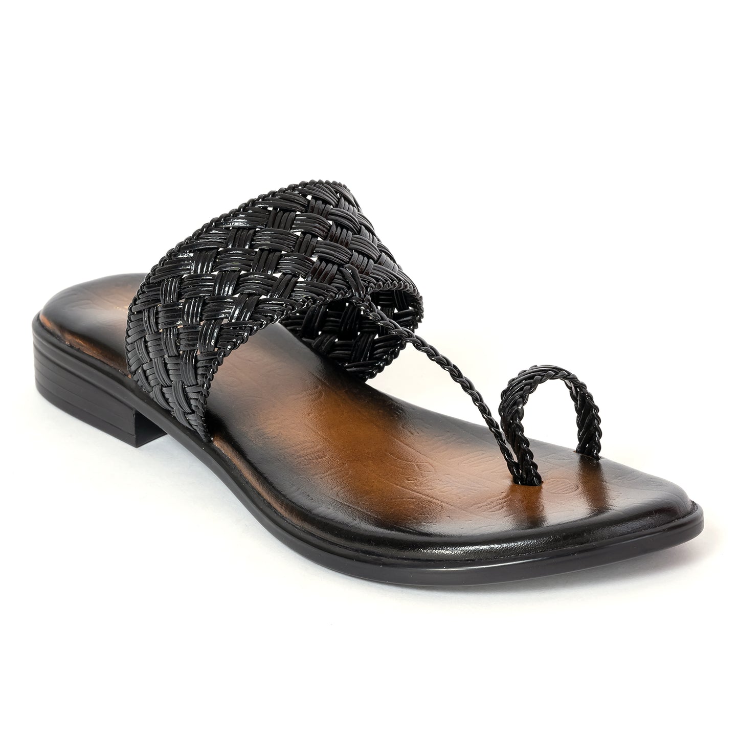 Ethnic  Kolhapuris BLACK