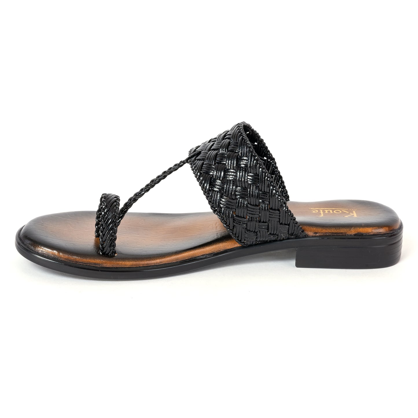 Ethnic  Kolhapuris BLACK