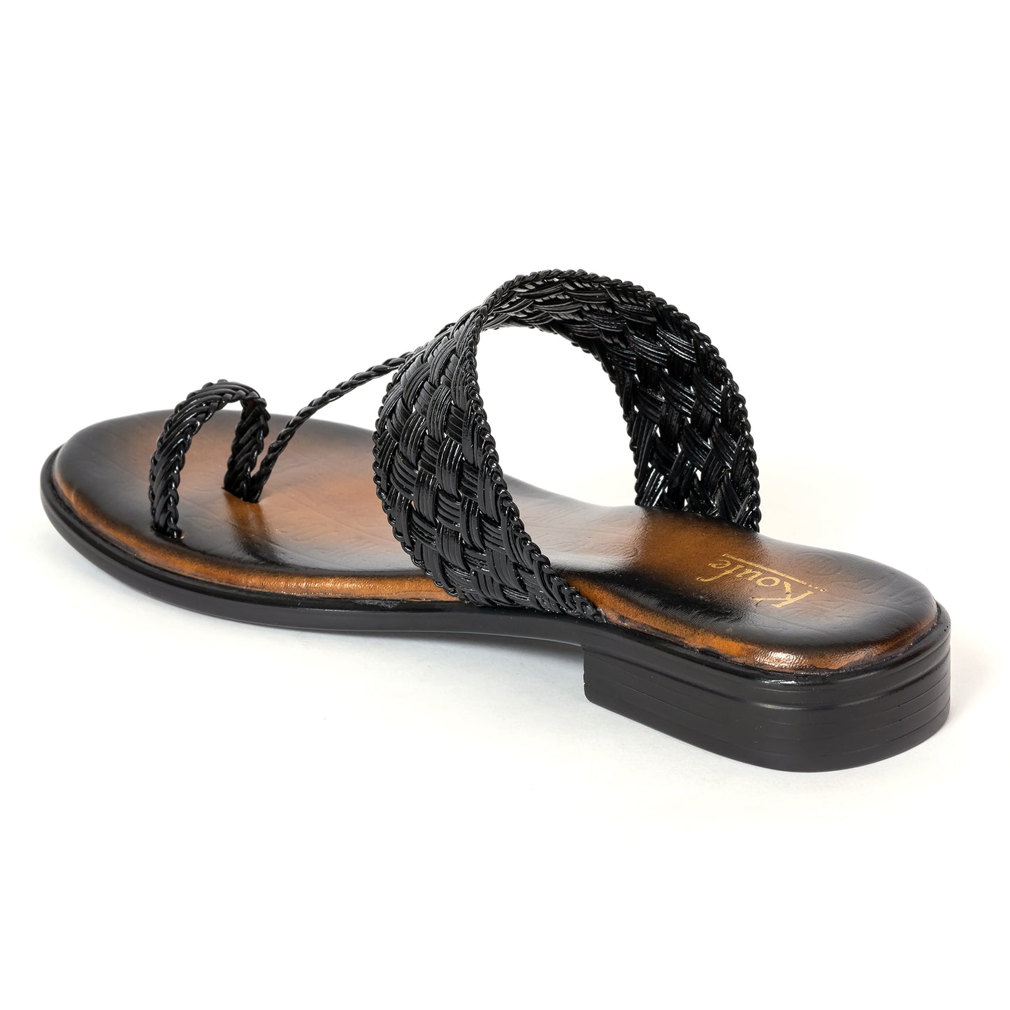 Ethnic  Kolhapuris BLACK