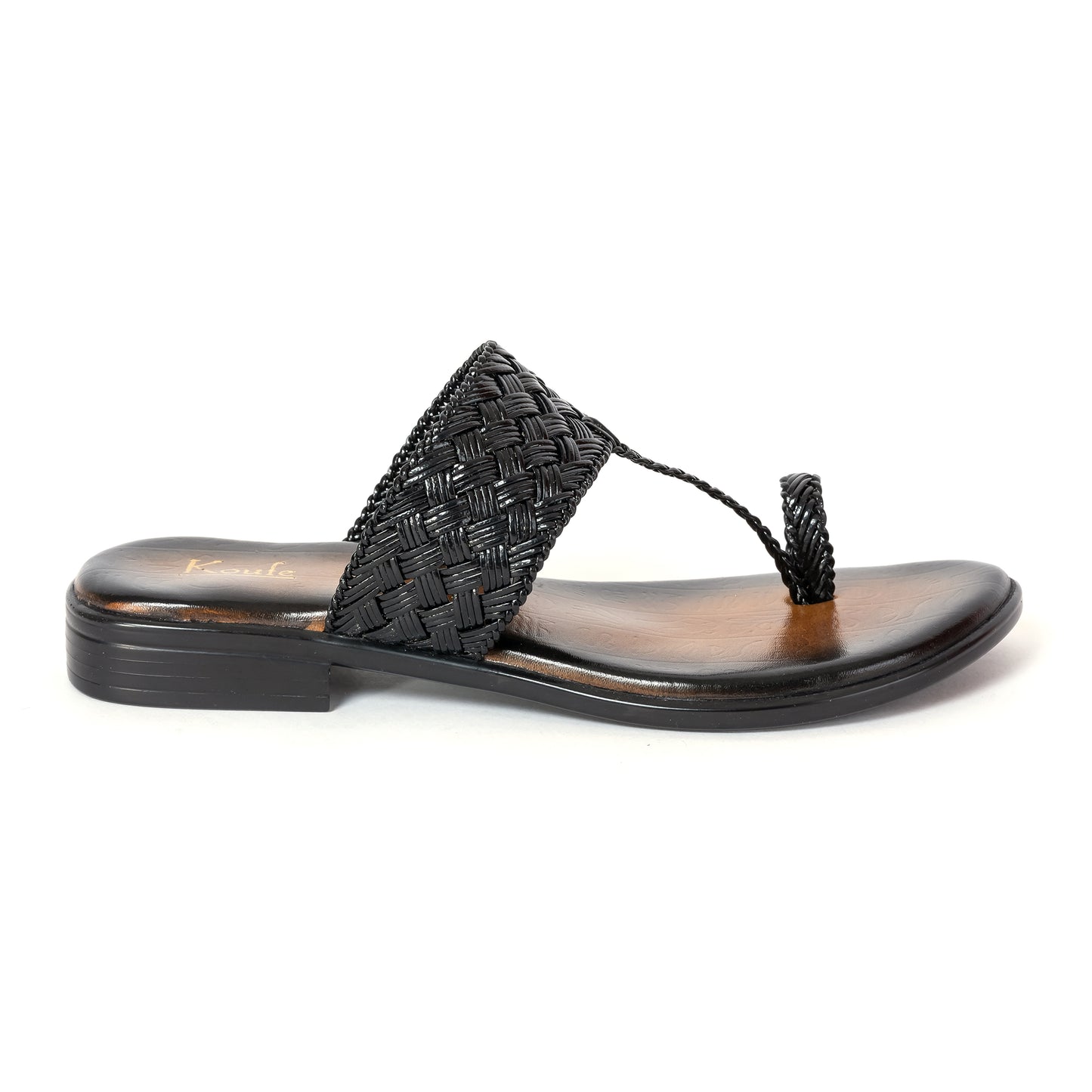 Ethnic  Kolhapuris BLACK