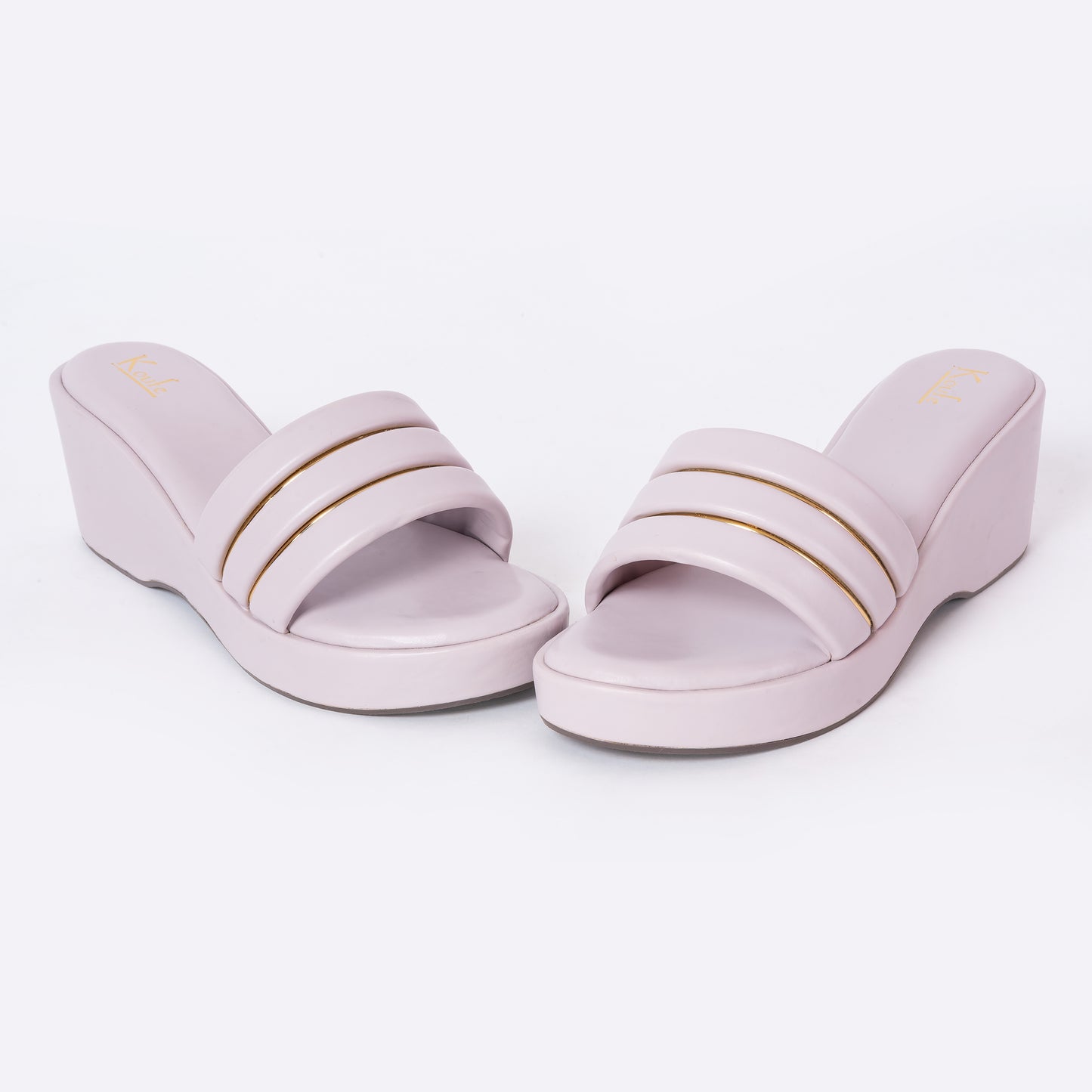 Casual WEDGES Slip Ons LILAC