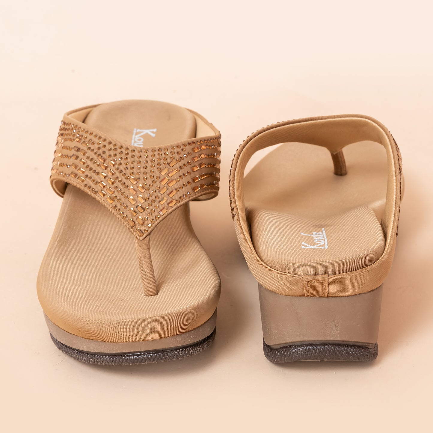 Party WEDGES SILLPERS ANTIQUE