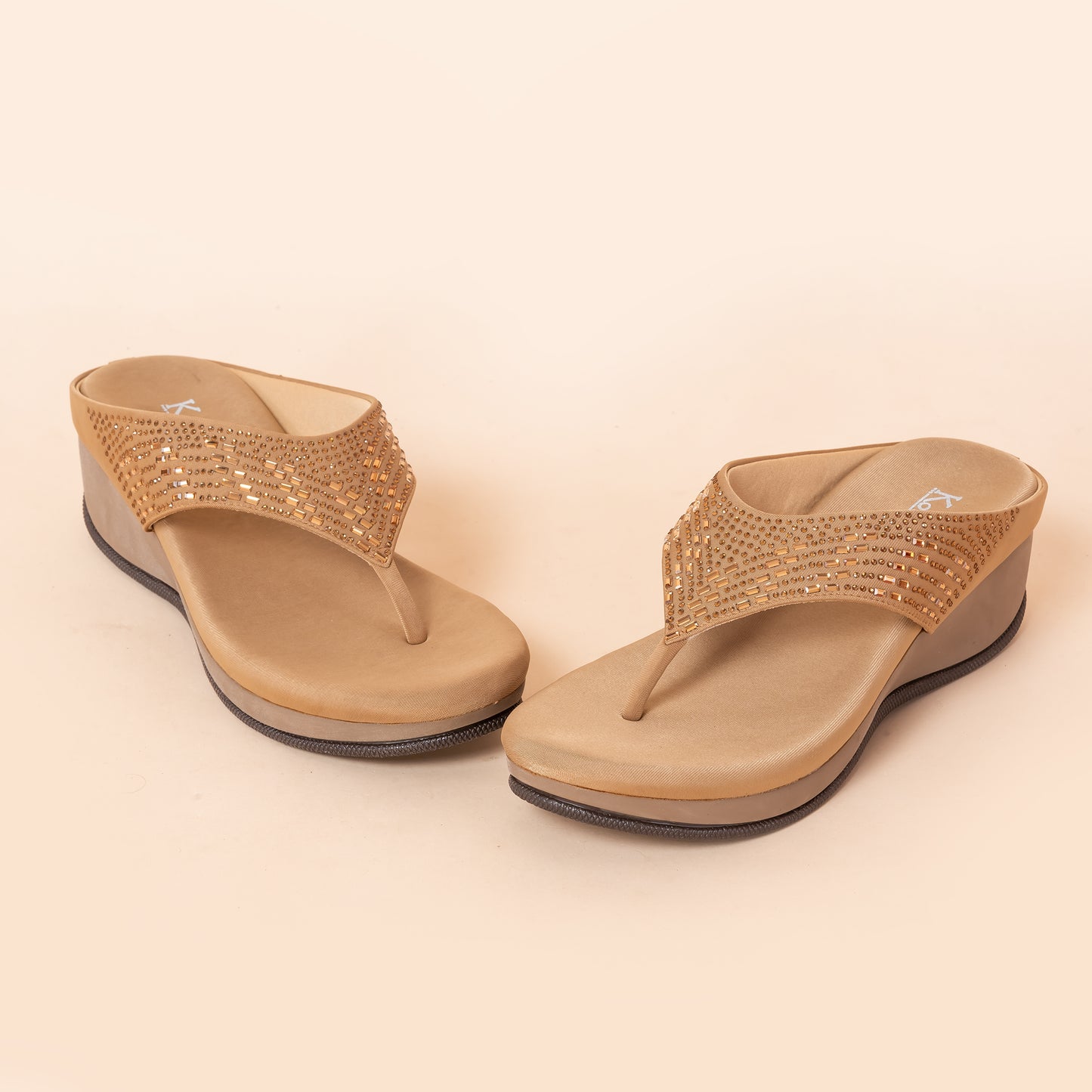 Party WEDGES SILLPERS ANTIQUE