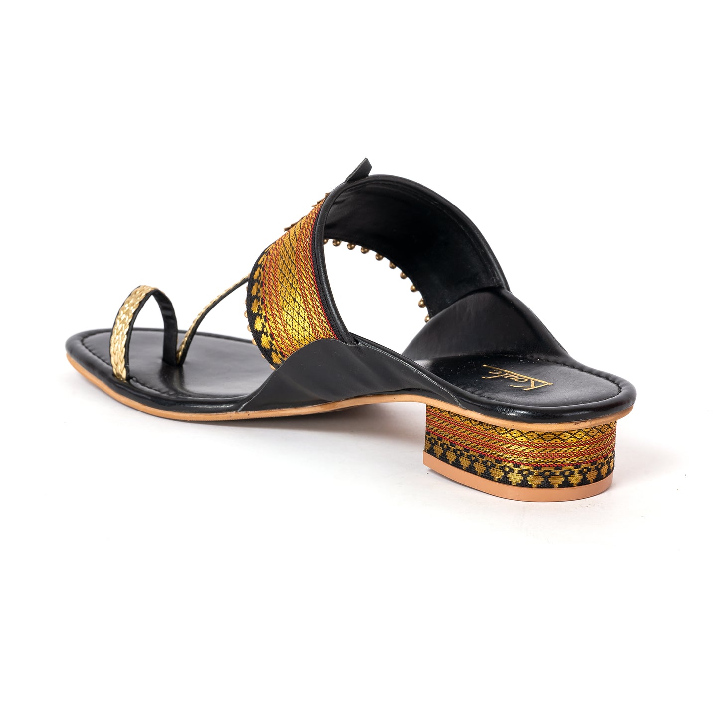 Ethnic  Kolhapuris Black