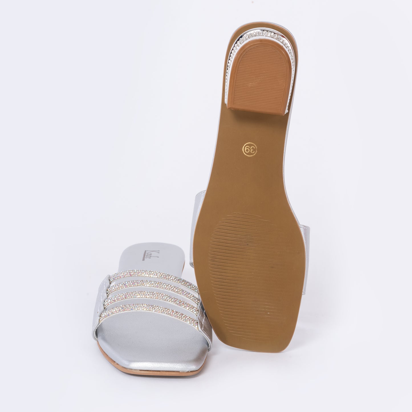 Party Flats Silver