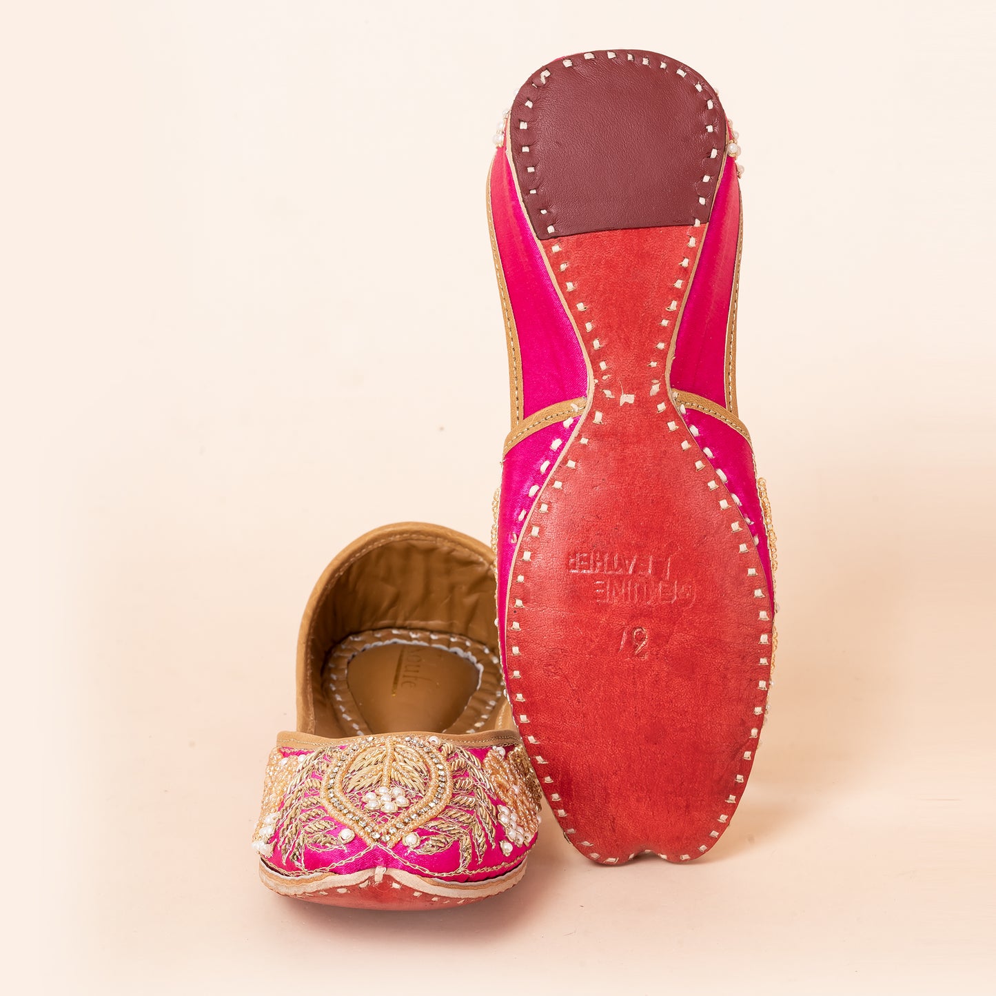 Ethnic Mojaris PURPLE