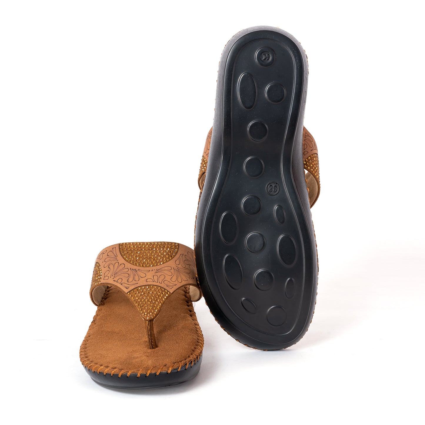 Casual Slip Ons BROWN