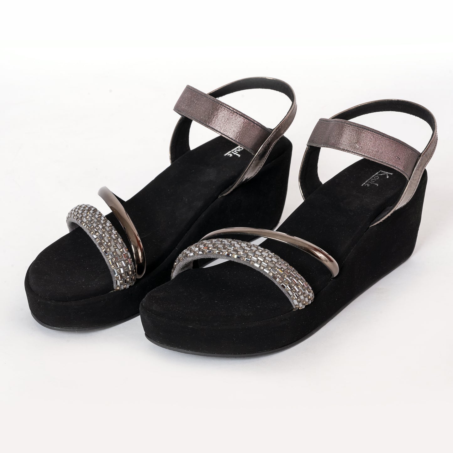 Party WEDGES SANDAL BLACK
