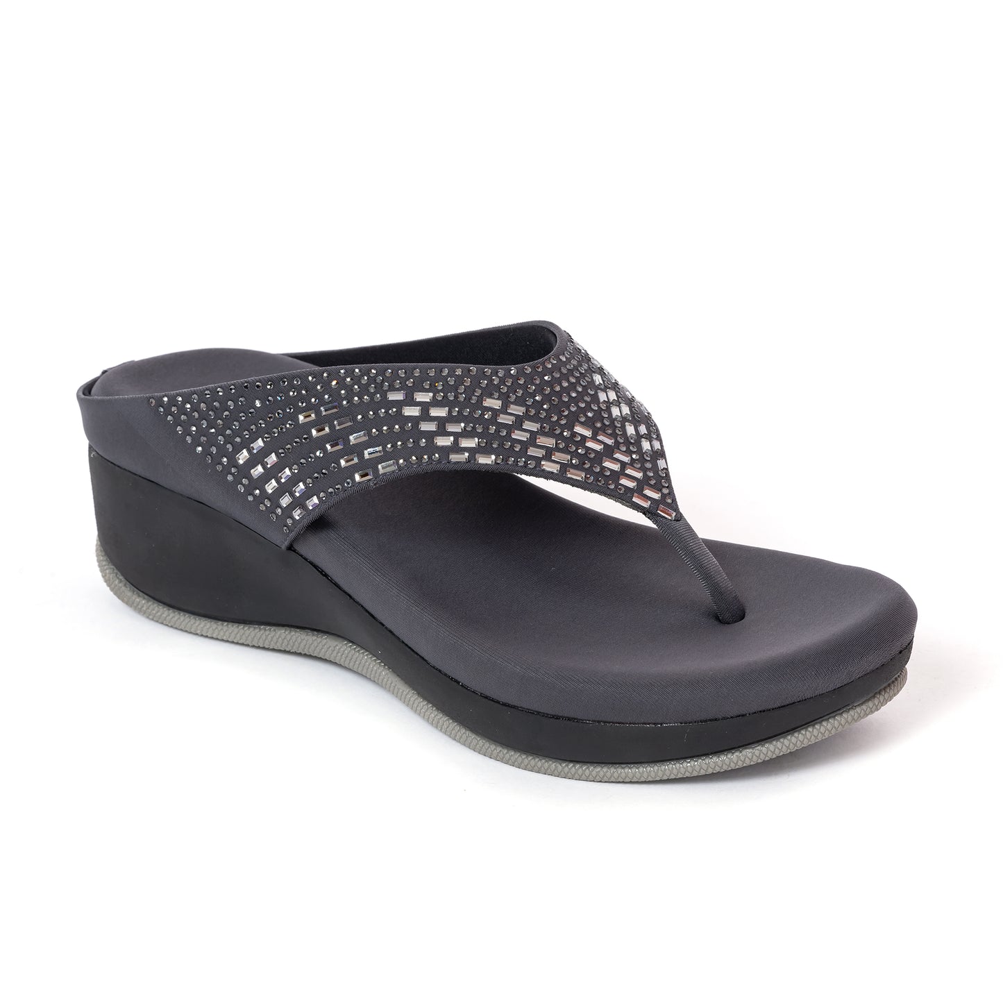 Party WEDGES SILLPERS GREY