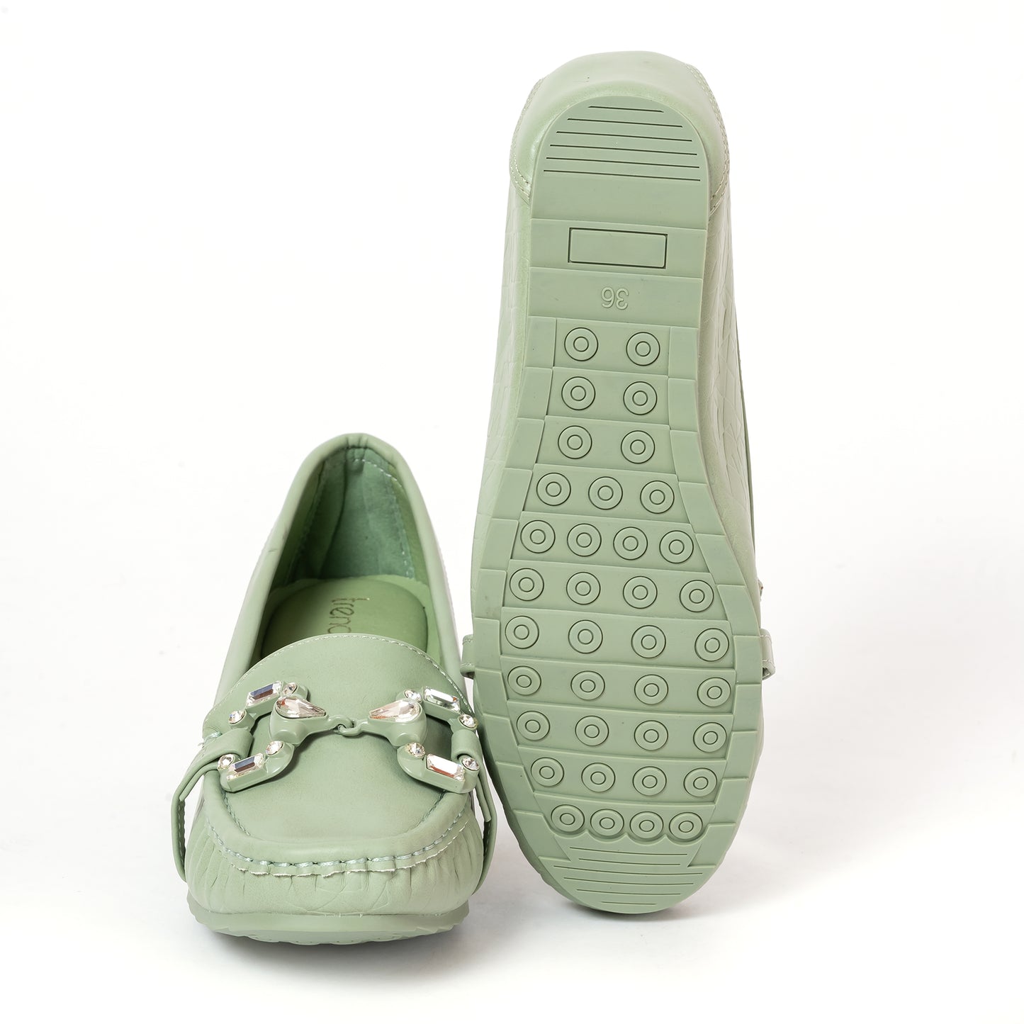 CASUAL Loafers GREEN