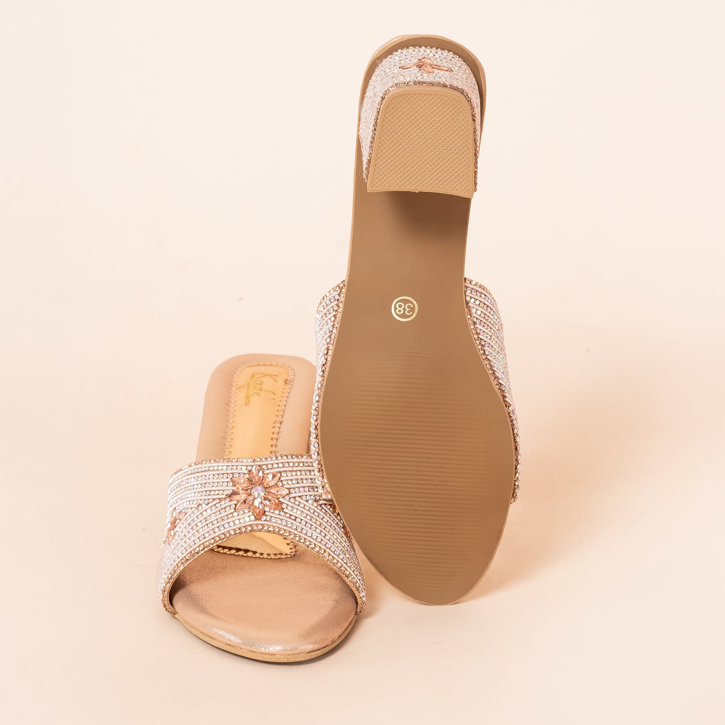 WEDDING Slip Ons ROSEGOLD