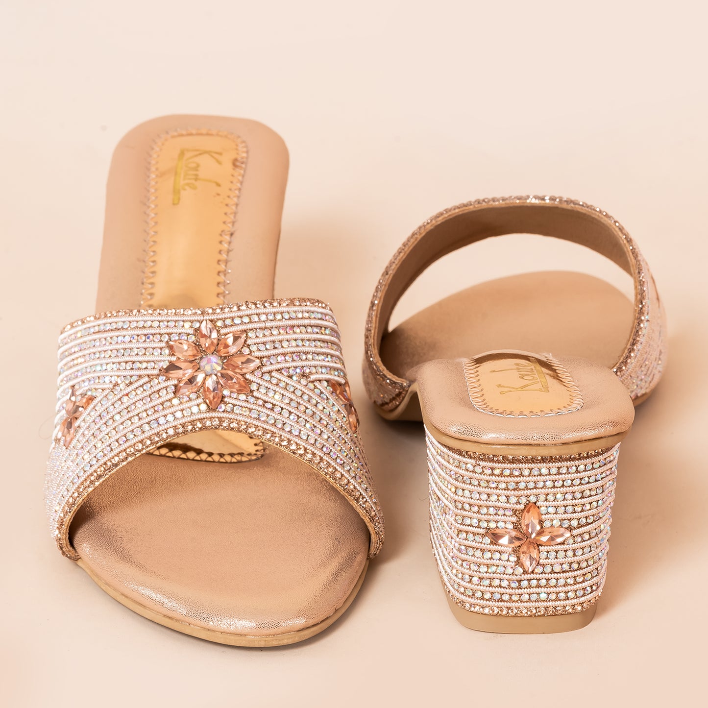 WEDDING Slip Ons ROSEGOLD