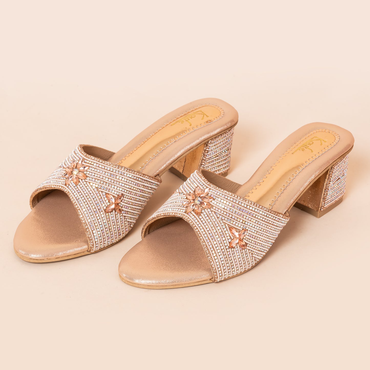 WEDDING Slip Ons ROSEGOLD