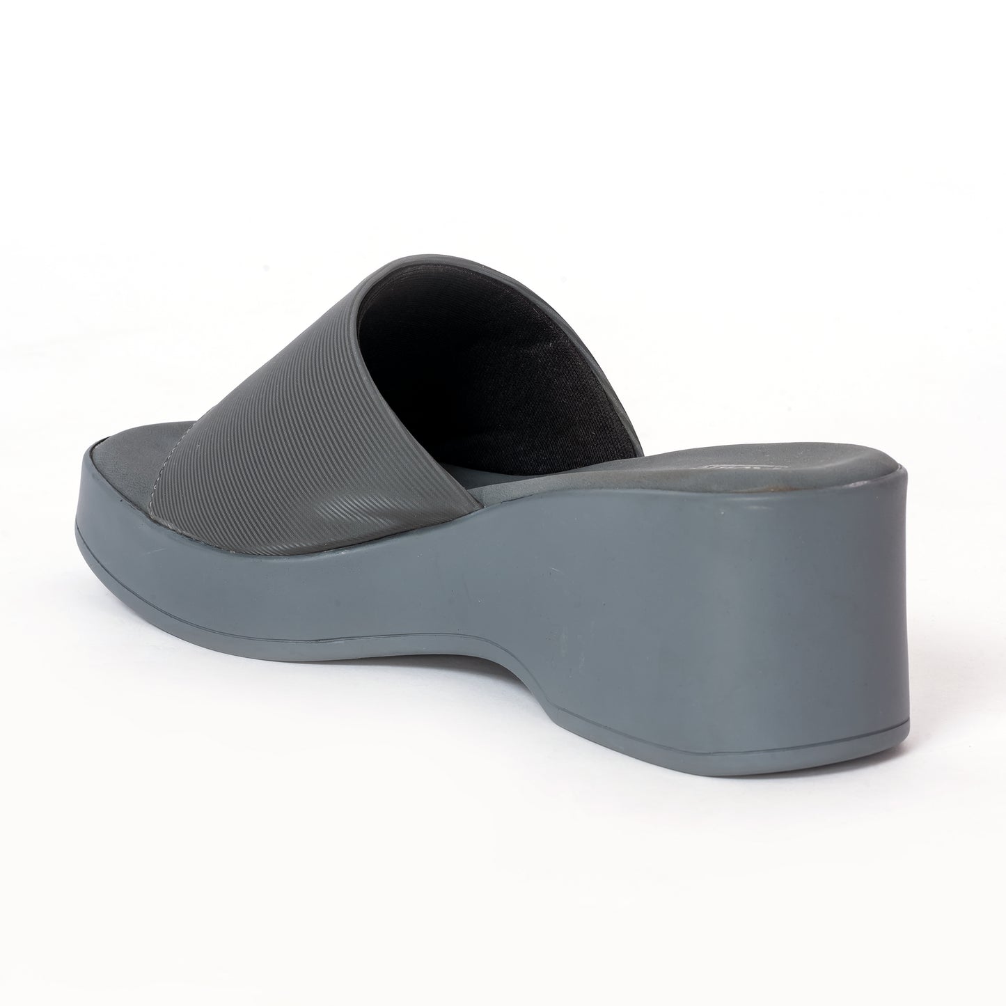 Party WEDGES Slip Ons GREY