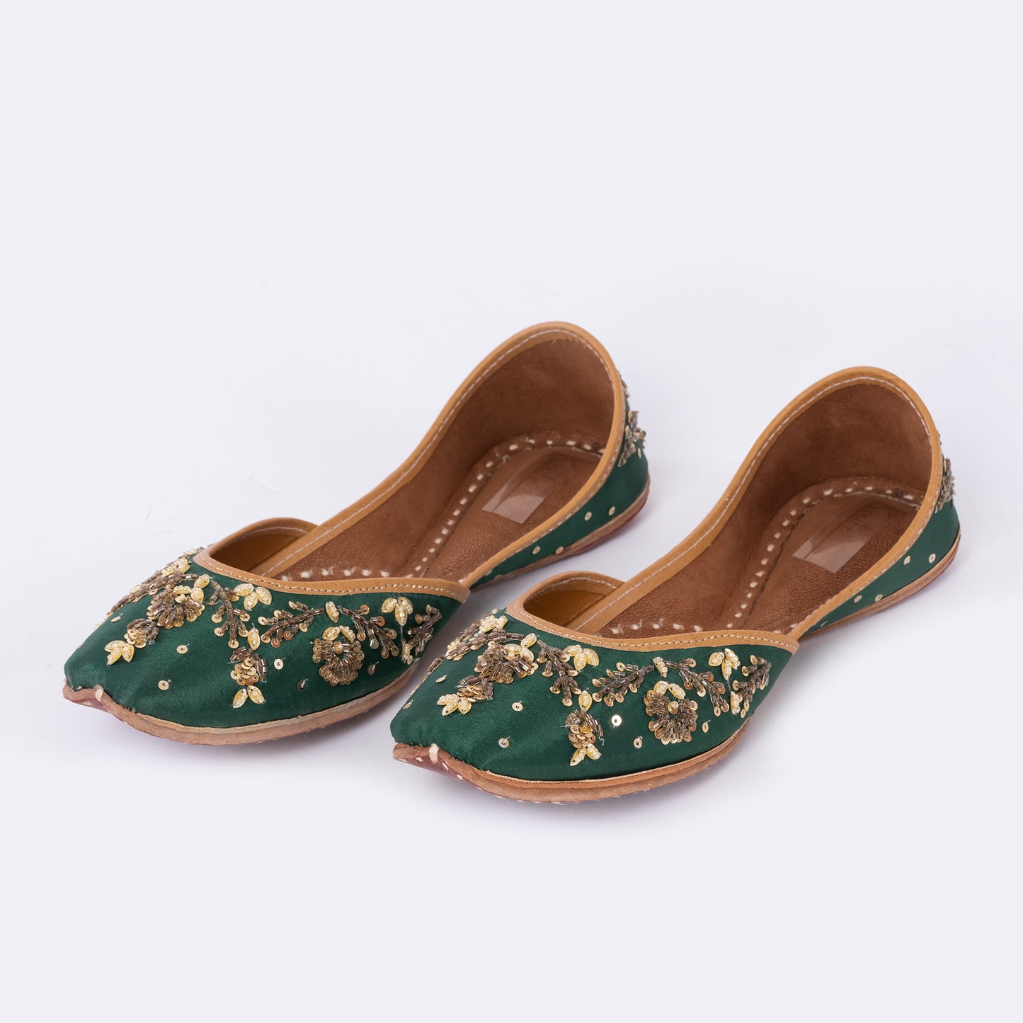 Ethnic Mojaris Green