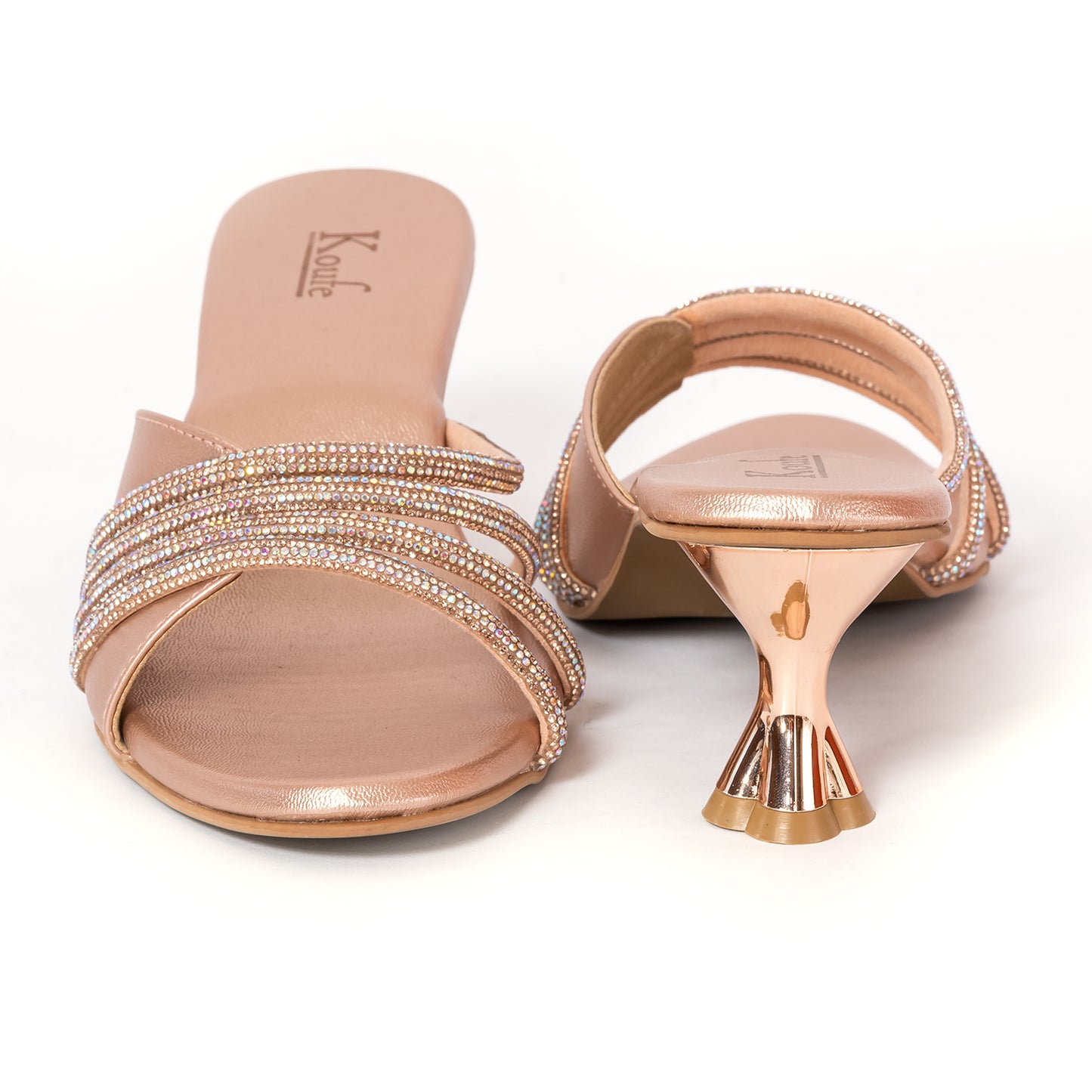 Party Slip Ons ROSEGOLD