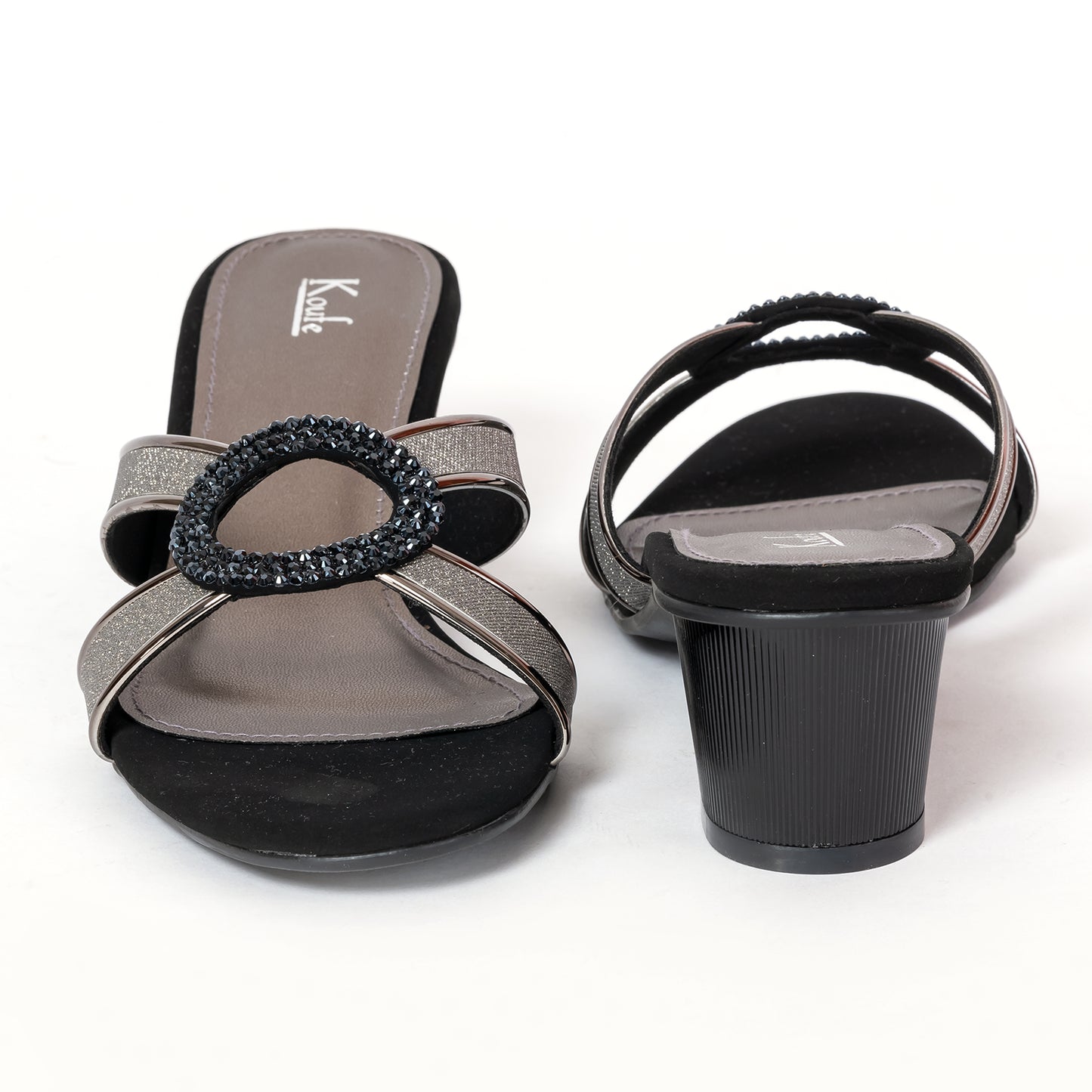 Party Slip Ons BLACK