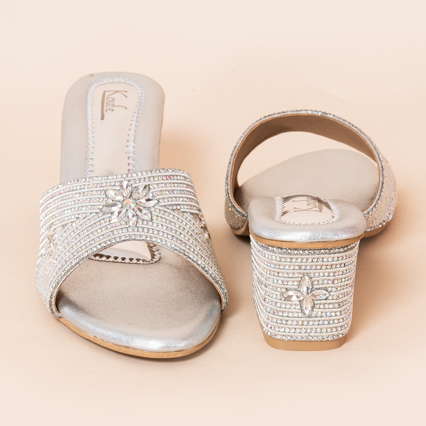 WEDDING Slip Ons SILVER