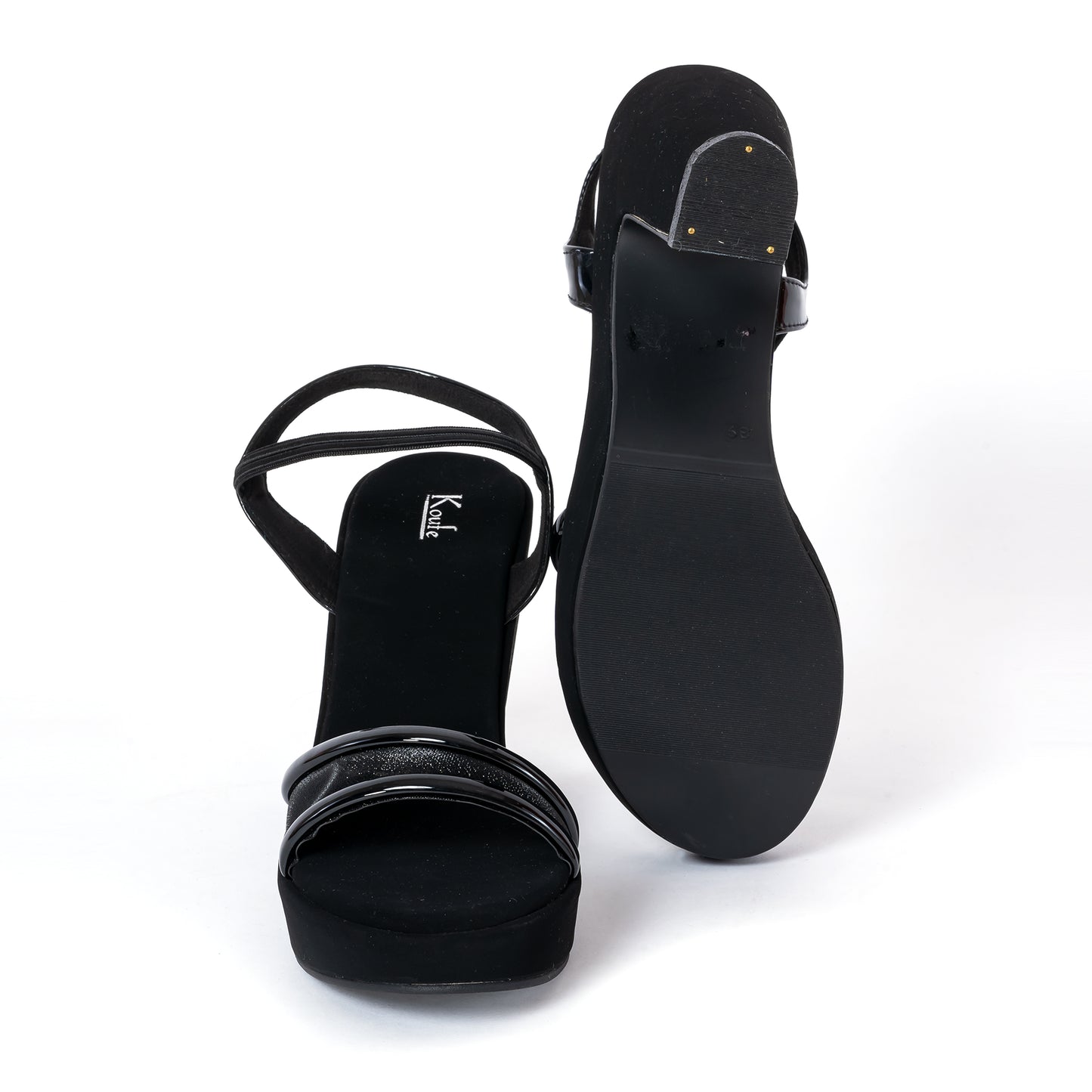 Party BLOCK Sandals BLACK