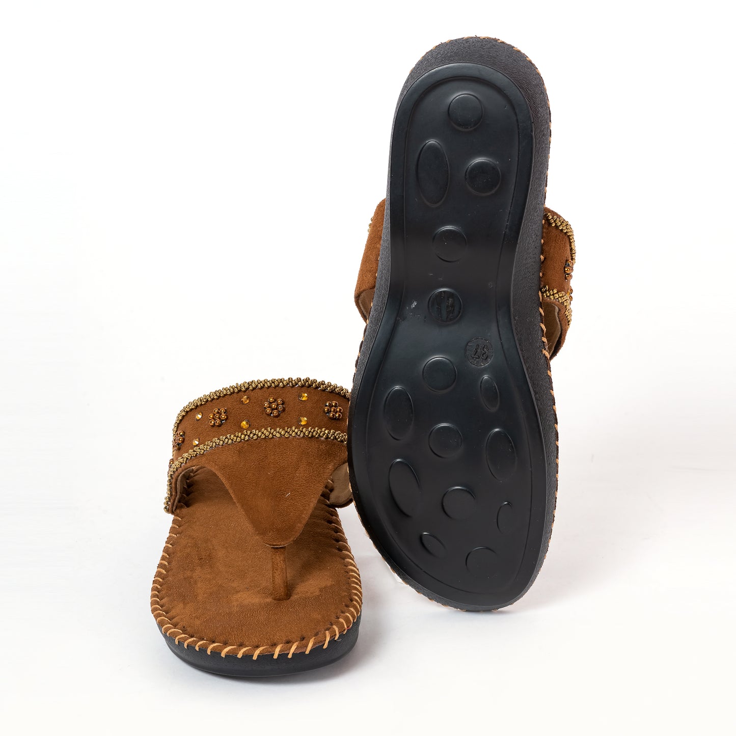 Casual Slip Ons BROWN