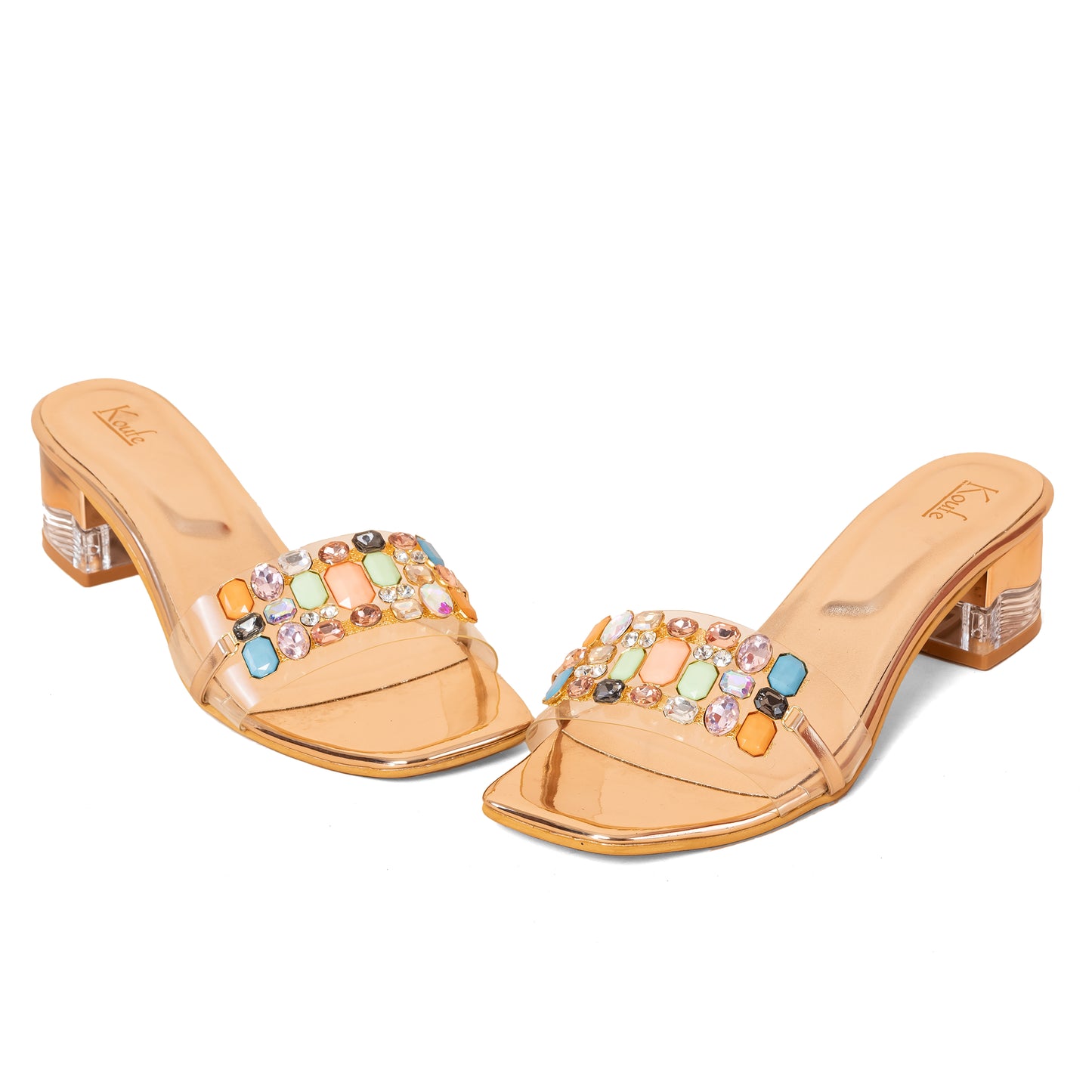 Crystal Stone Heel | Sultan