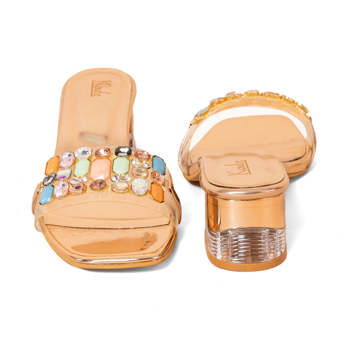 Crystal Stone Heel | Sultan