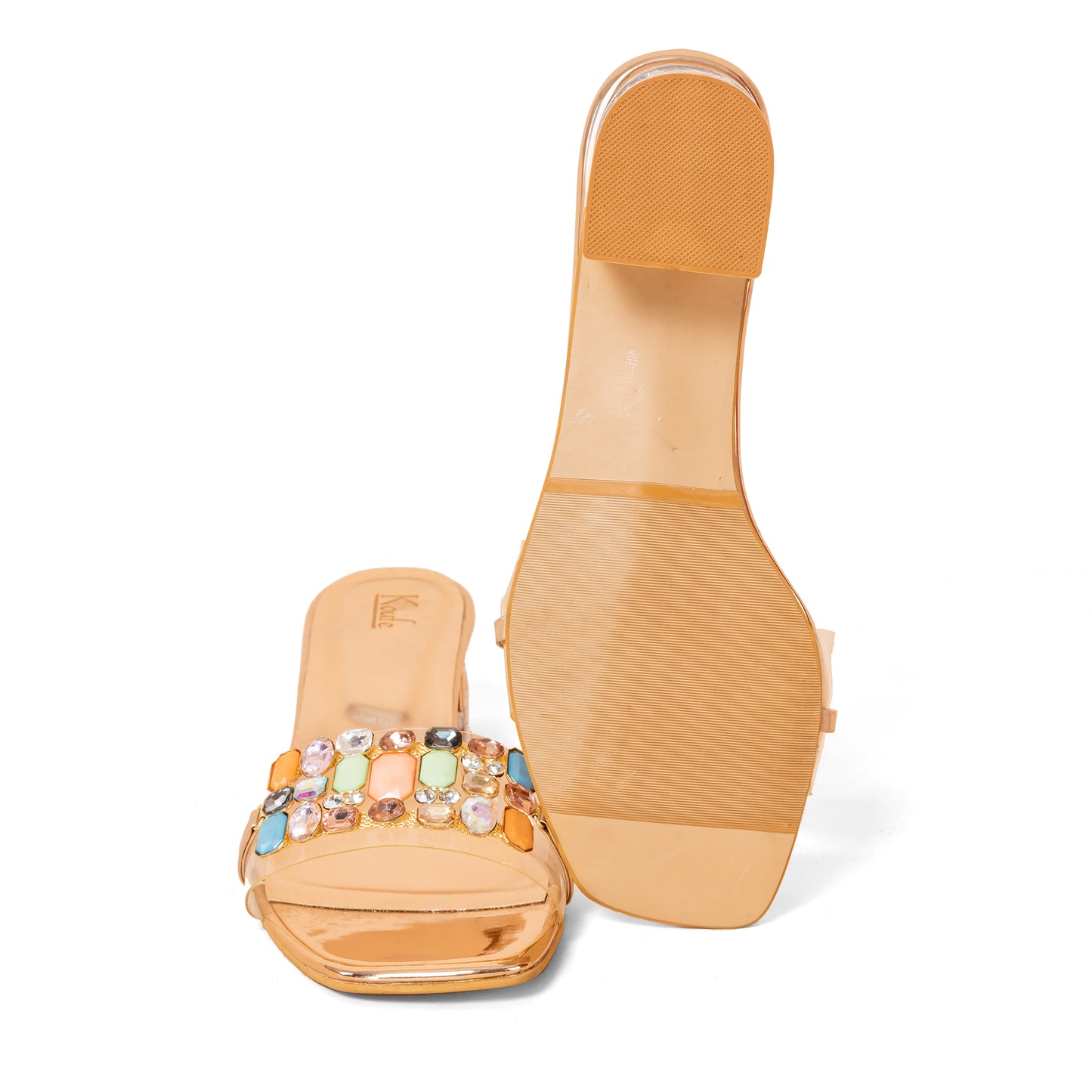 Crystal Stone Heel | Sultan