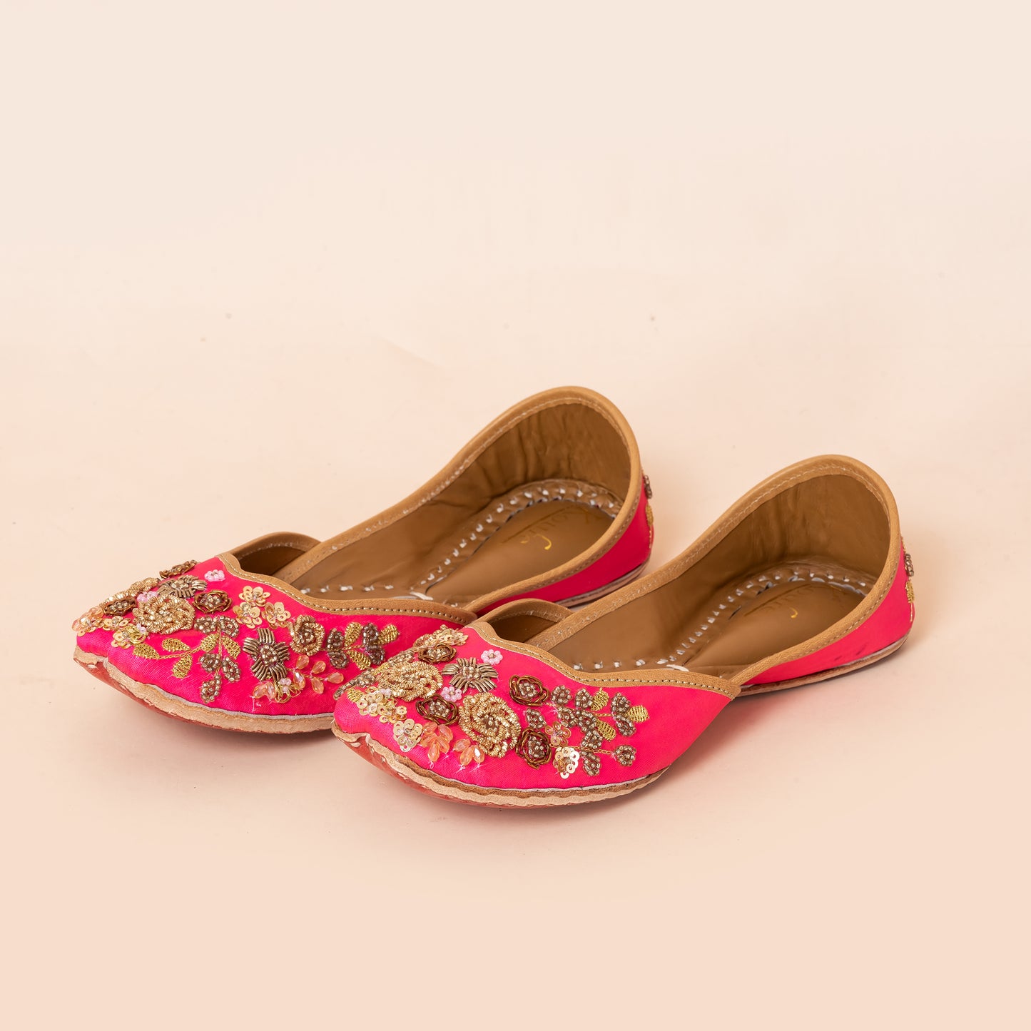 Ethnic Mojaris PINK