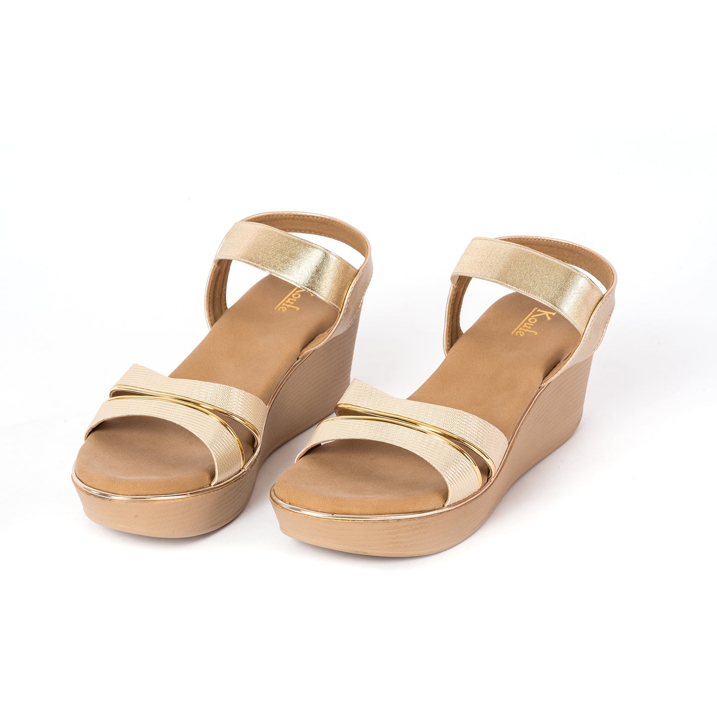 Party WEDGES SANDAL GOLD