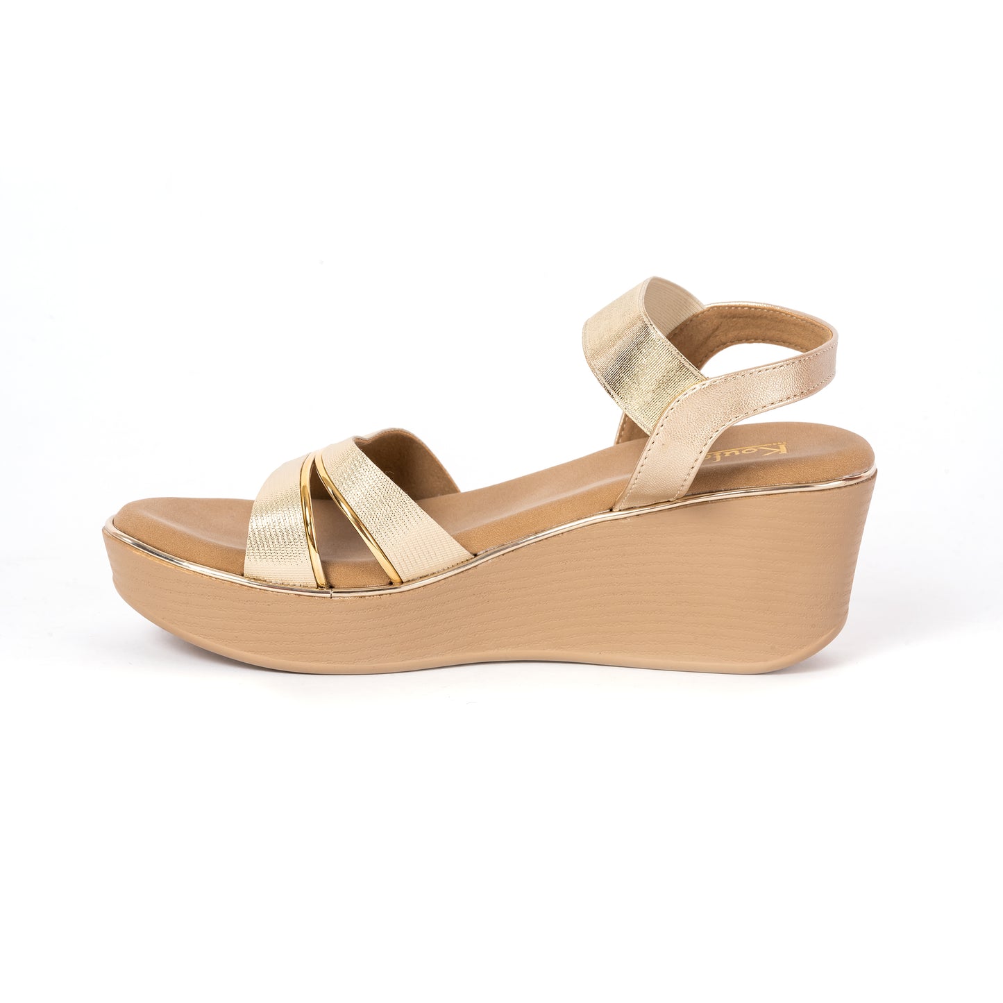 Party WEDGES SANDAL GOLD
