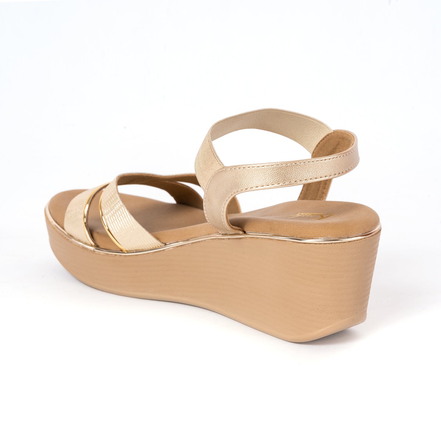 Party WEDGES SANDAL GOLD