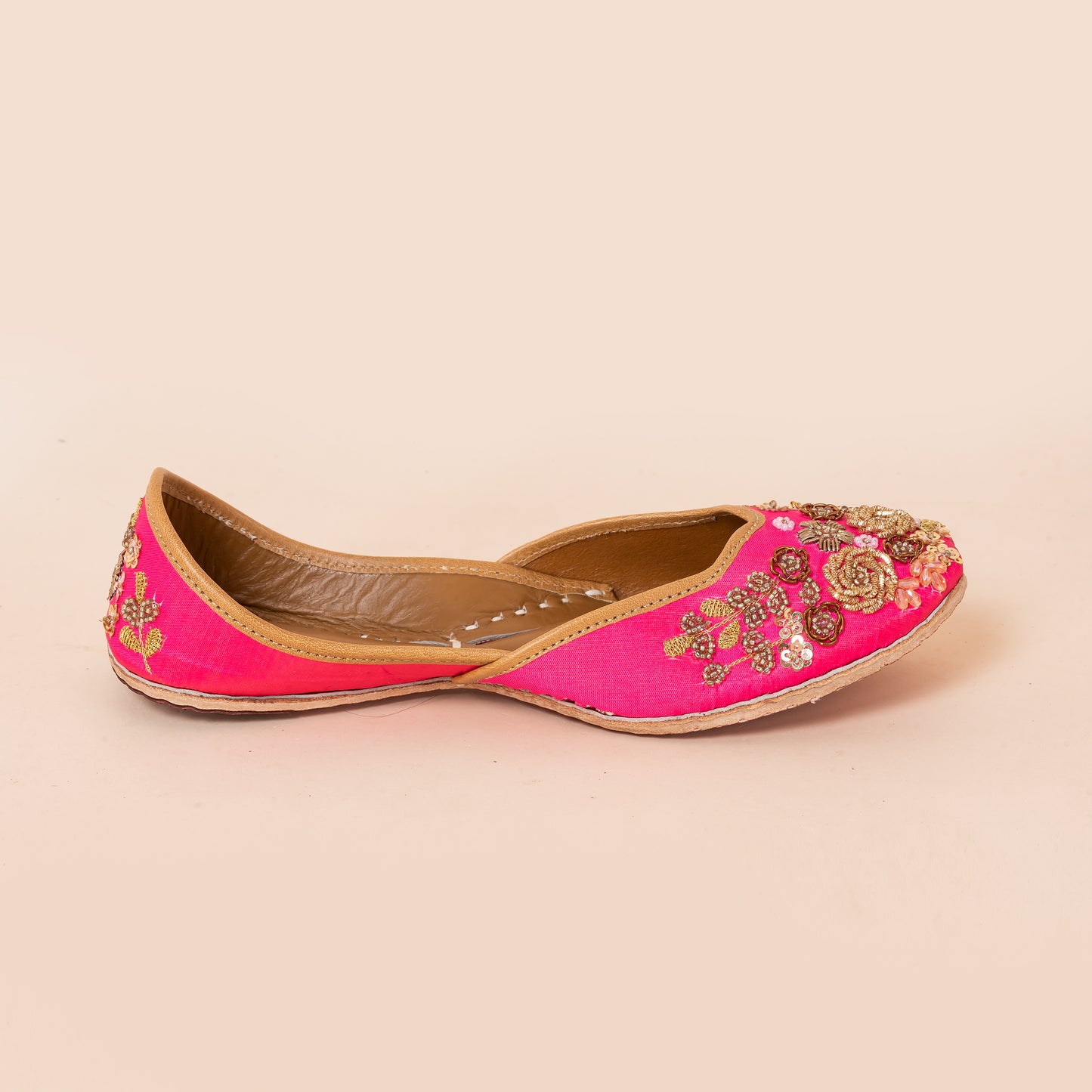 Ethnic Mojaris PINK