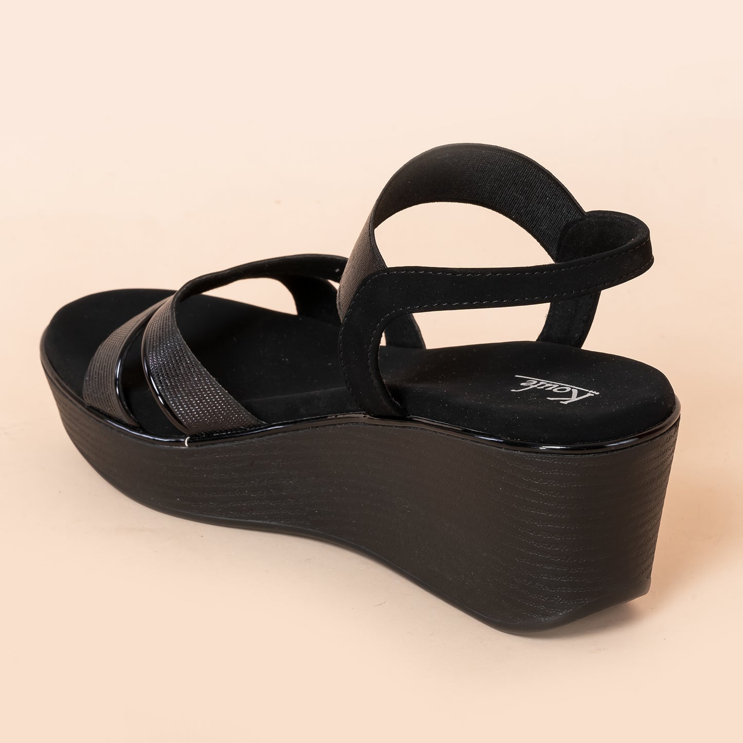 Party WEDGES SANDAL BLACK