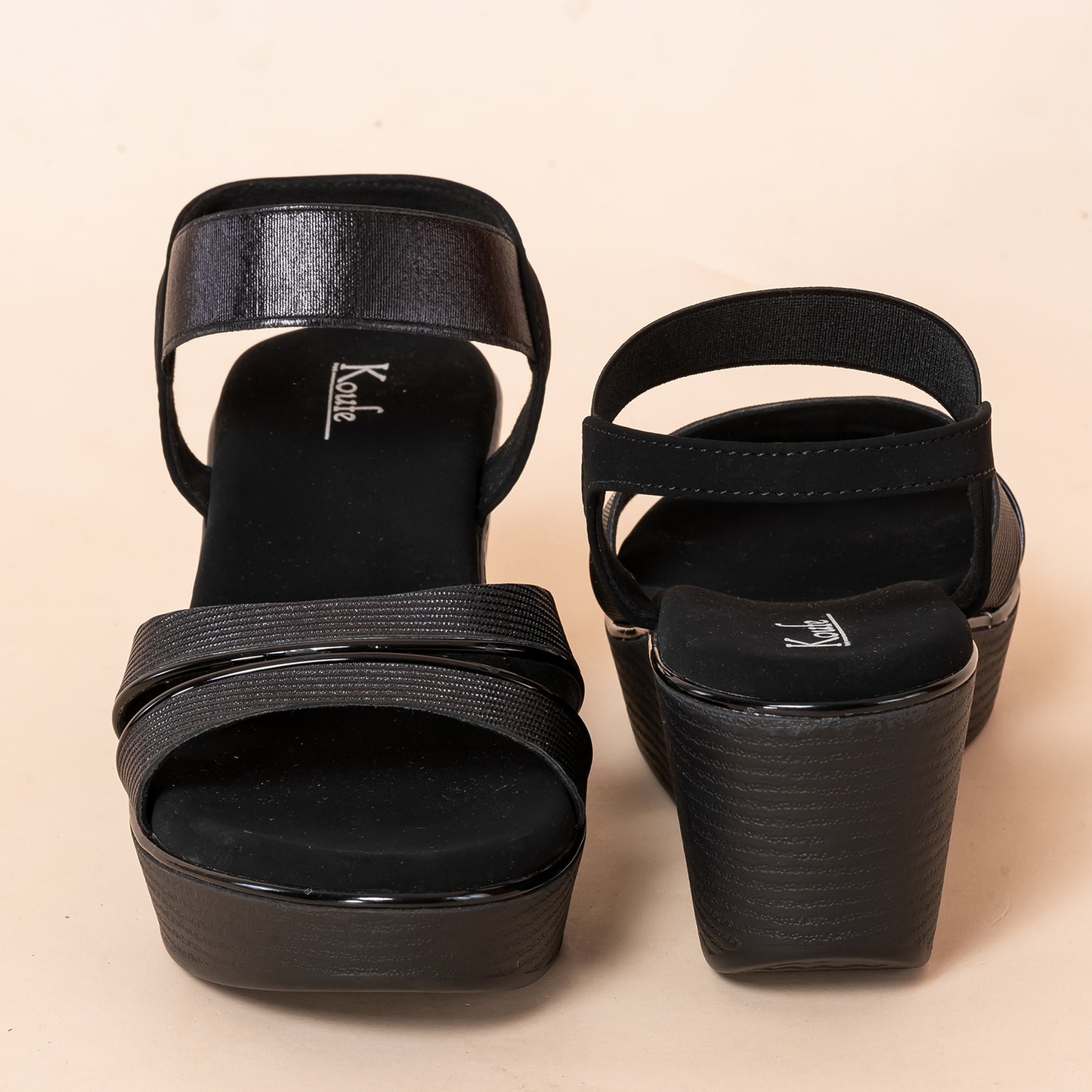 Party WEDGES SANDAL BLACK