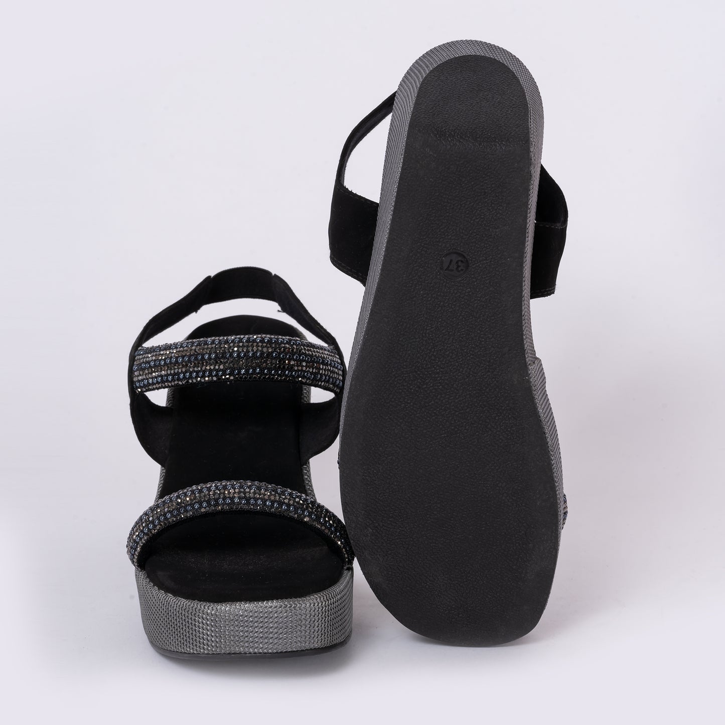 Wedding Sandals Black