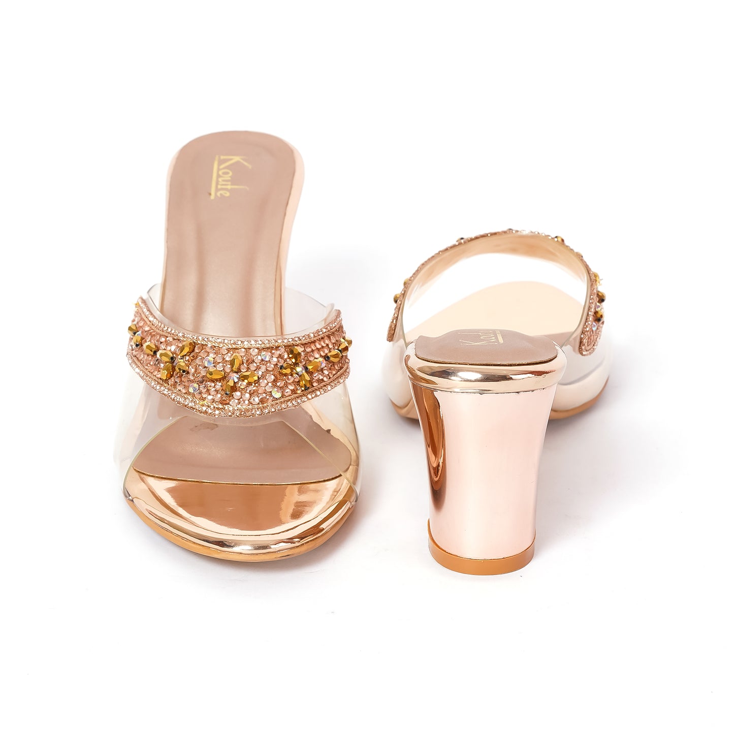 Wedding Slip Ons ROSEGOLD