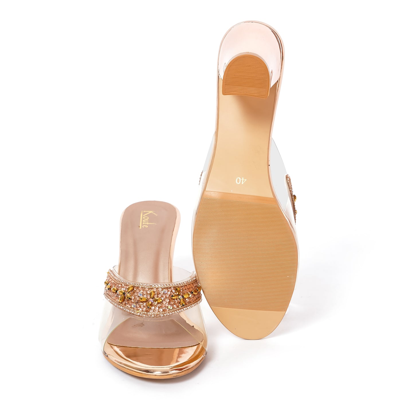 Wedding Slip Ons ROSEGOLD