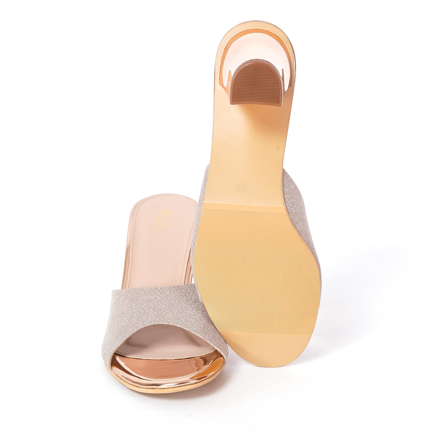 Party Slip Ons ROSEGOLD