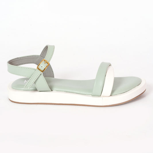 Casual FLAT SANDALS L.GREEN
