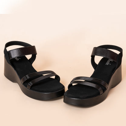 Party WEDGES SANDAL BLACK