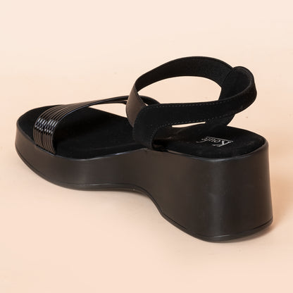 Party WEDGES SANDAL BLACK