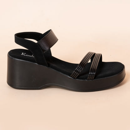 Party WEDGES SANDAL BLACK