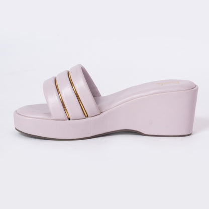 Casual WEDGES Slip Ons LILAC