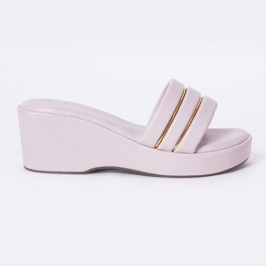 Casual WEDGES Slip Ons LILAC